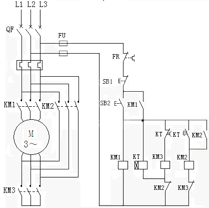 電機(jī)啟動(dòng)電路圖